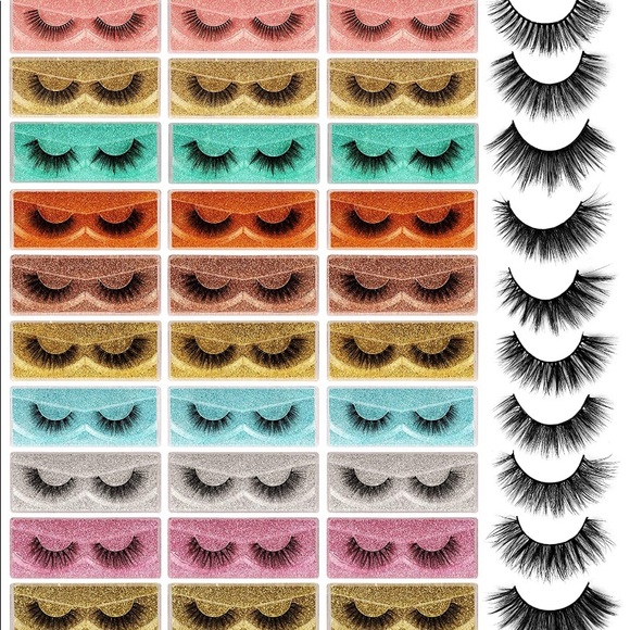 🎉HP🎉 16-20MM Mink Eyelashes (set of 3 Sizes) - Picture 1 of 3